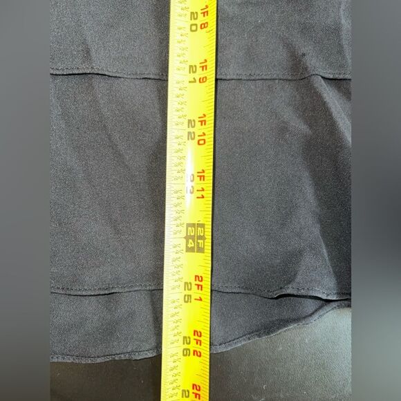 Theory “Kalstinn” Sleeveless 100% Silk Black Blouse Size Large EUC - Picture 6 of 8